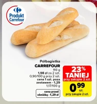 Половина багета Carrefour