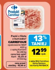Paski z fileta z kurczaka Carrefour