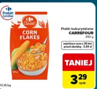 Кукурудзяні пластівці Carrefour