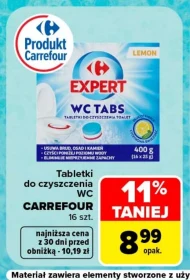 Tabletki do czyszczenia wc Carrefour
