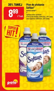 Płyn do płukania tkanin Softlan