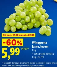 Winogrona Lidl