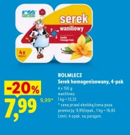 Serek homogenizowany Rolmlecz