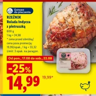 Rolada indycza Rzeźnik