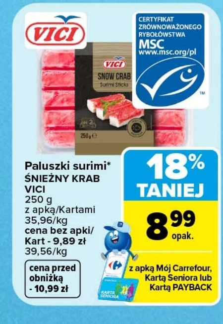Палички сурімі Vici