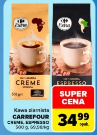 Кавові зерна Carrefour