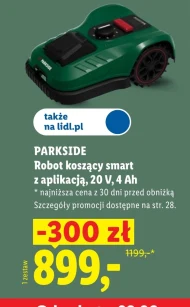 Robot koszący Parkside