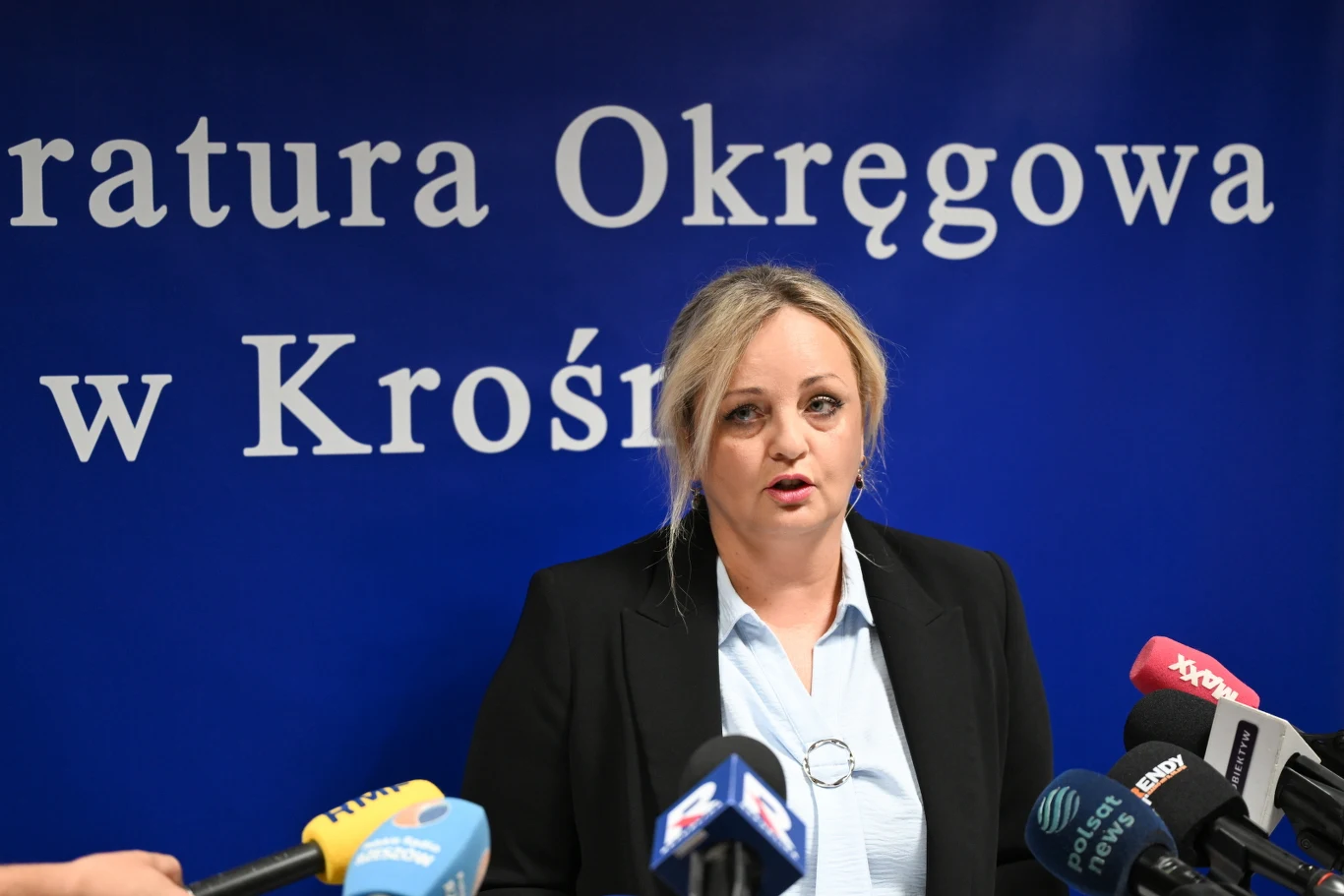 Rzeczniczka Prokuratury Okręgowej w Krośnie prok. Marta Kolendowska-Matejczuk Rzeczniczka Prokuratury Okręgowej w Krośnie prok. Marta Kolendowska-Matejczuk.