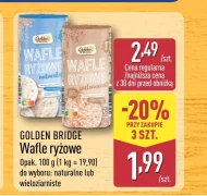 Wafle ryżowe Golden Bridge