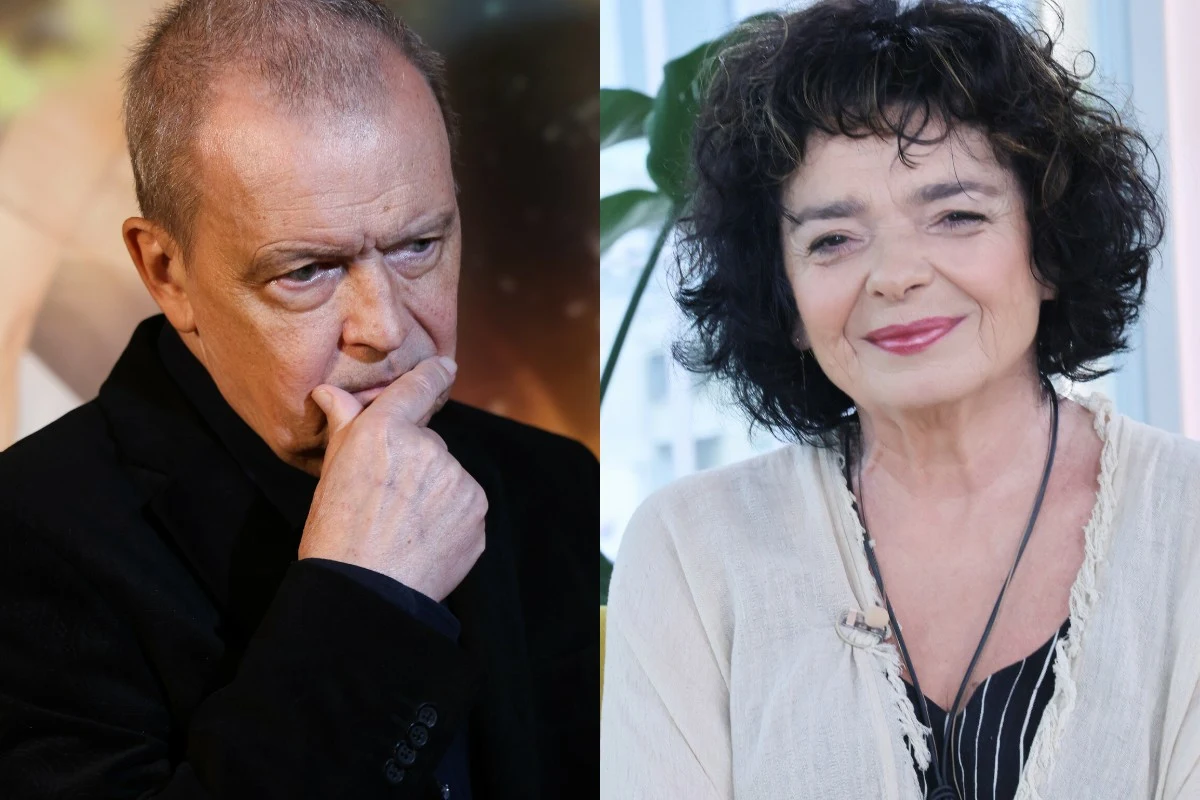 Jan Frycz i Katarzyna Grochola Zestawienie portretów Jana Frycza i Katarzyny Grocholi.