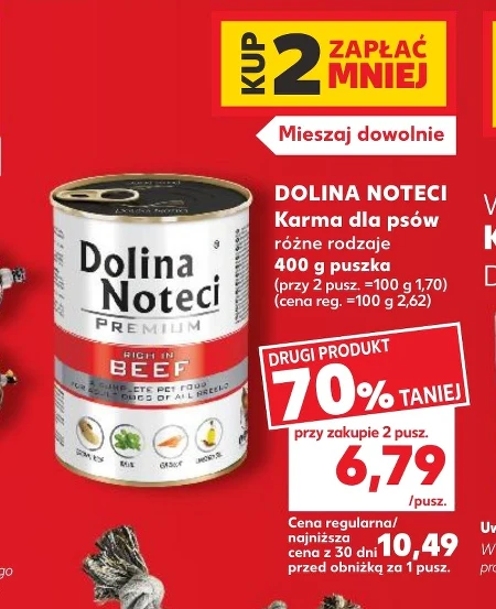 Корм для собак Dolina Noteci