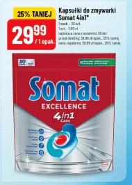 Kapsułki do zmywarki Somat