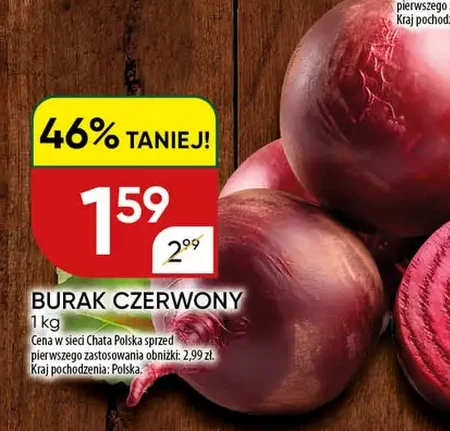 Червоний буряк Chata polska
