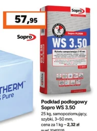 Podkład samopoziomujący Sopro