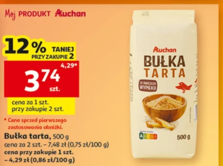 Панірувальні сухарі Auchan