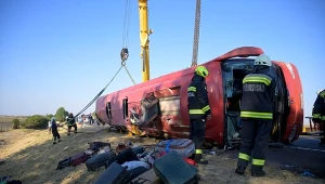 Wypadek polskiego autokaru na Węgrzech. Adwokat: Kierowca jest w stanie szoku
