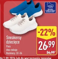 Sneakersy dziecięce