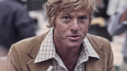 Robert Redford w filmie "Wszyscy ludzie prezydenta" (1976)