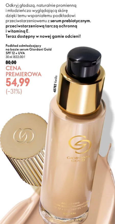 Матуюча основа Giordani Gold