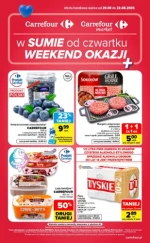 Taniej przez cały weekend - Carrefour Market