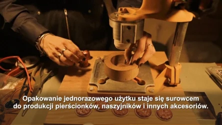 Naprawa i nowe zastosowanie. Z odpadów powstają piękne przedmioty