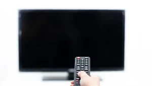 Brak sygnału telewizji naziemnej. Czarny ekran w środku dnia
