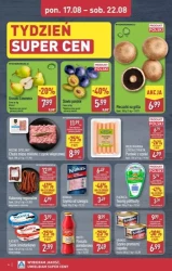 Ceny spadają na weekend - Aldi