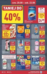 Ceny spadają na weekend - Aldi