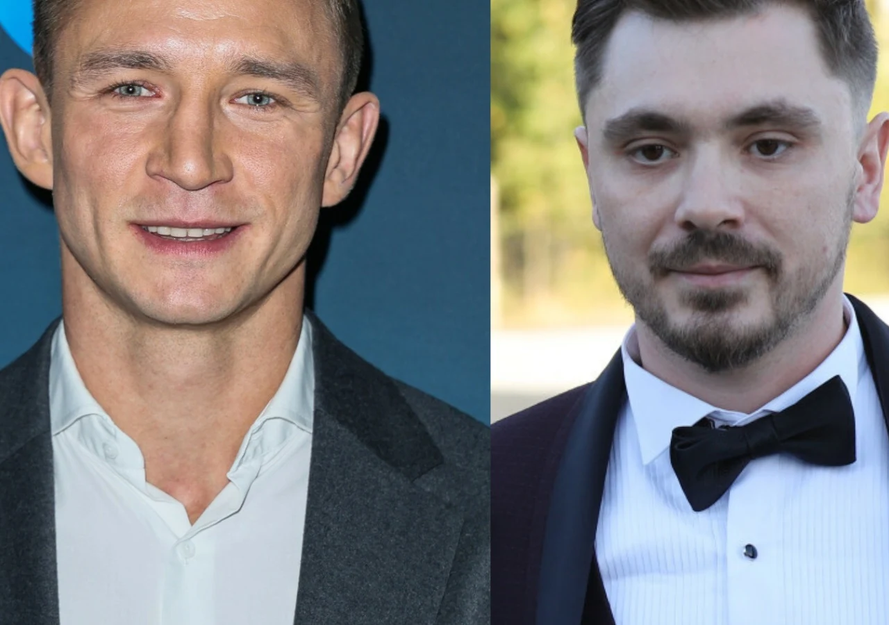 Jakub Rzeźniczak, Daniel Martyniuk Jakub Rzeźniczak i Daniel Martyniuk w eleganckich stylizacjach.