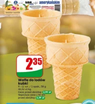 Wafelki do lodów B&K