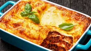 Tradycyjna, włoska lasagne.