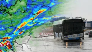 Podtopienia po nawałnicy w Legnicy w poniedziałek. Pod koniec tygodnia na południu Polski może dochodzić do podobnych zdarzeń
