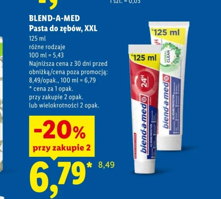 Зубна паста Blend-a-med