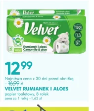Papier toaletowy Velvet