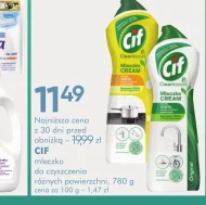 Mleczko do czyszczenia Cif