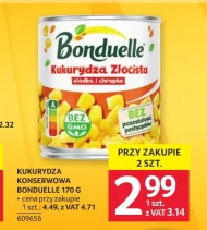 Kukurydza konserwowa Bonduelle