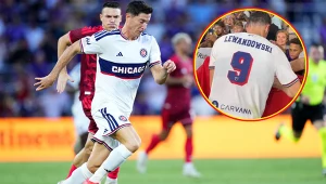 Lewandowski z golem, tuż po meczu takie zachowanie. MLS pokazało nagranie