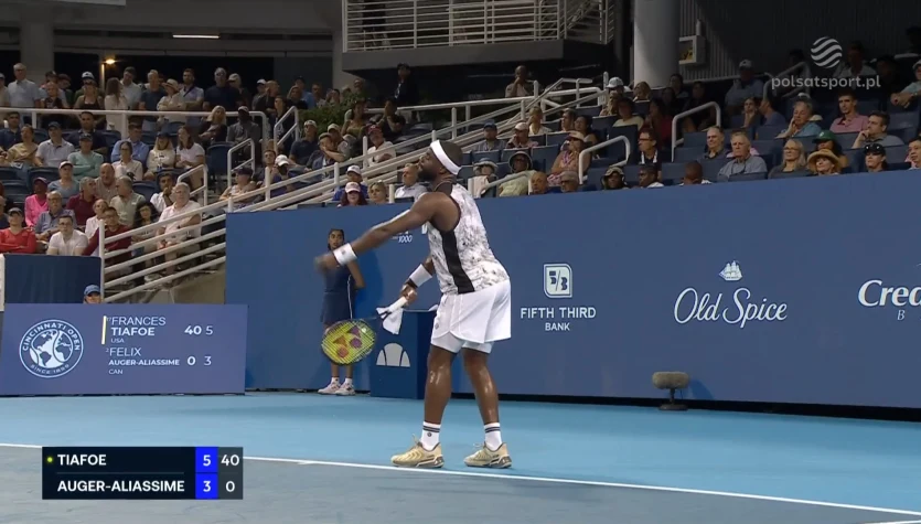 Felix Auger-Aliassime - Frances Tiafoe. Skrót meczu