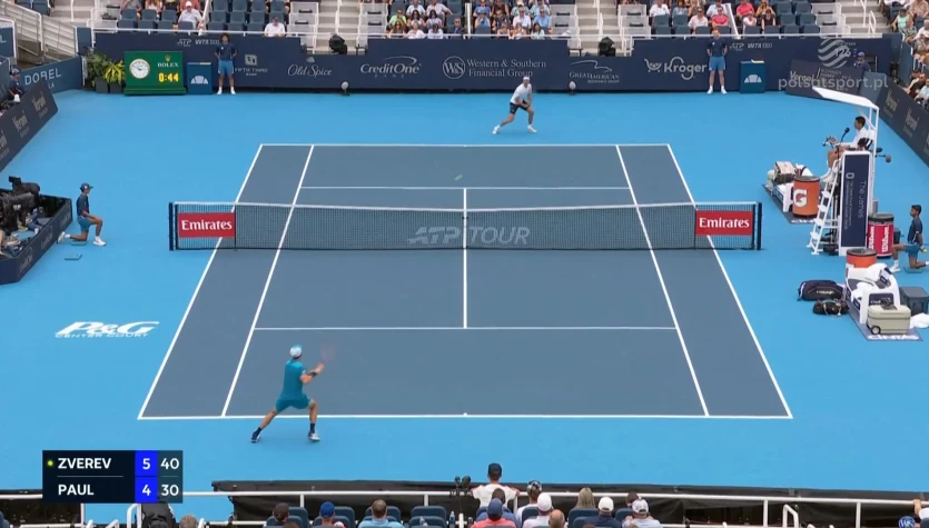 Alexander Zverev - Tommy Paul. Skrót meczu. WIDEO