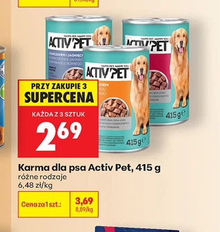 Корм для собак Activ Pet