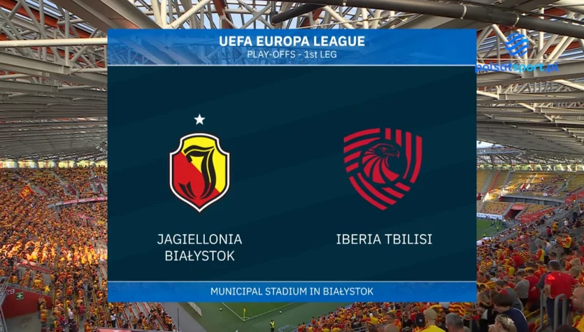 Jagiellonia Białystok - Iberia 1999 Tbilisi. Skrót meczu. WIDEO