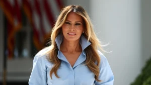 Melania pojawiła się po 32 dniach nieobecności. Tak ucięła wszelkie plotki