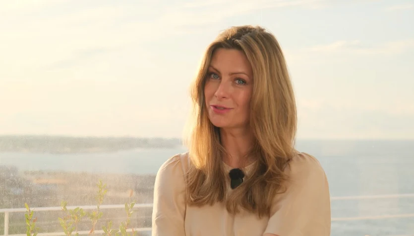 Laura Breszka w roli głównej w serialu "Felicità"