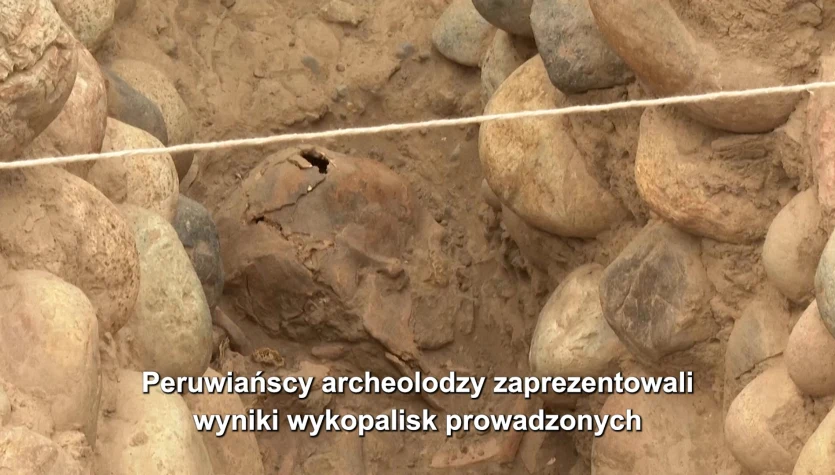 Szczątki ofiary sprzed 1300 lat odkryte w sercu Limy