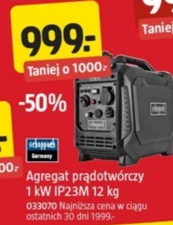 Agregat prądotwórczy Scheppach