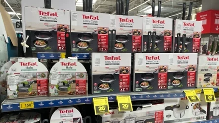 Biedronka wystawi Tefal od poniedziałku. Za zestaw dwóch patelni zapłacimy 169 zł