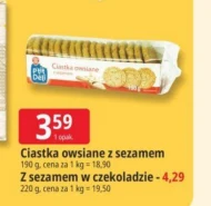 Ciastka owsiane Ptit Deli