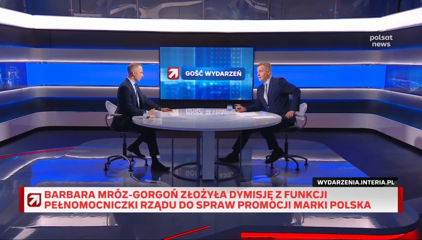 Dymisja Mróz-Gorgoń. Tomczyk w "Gościu Wydarzeń": Zakończyło się niefortunnie