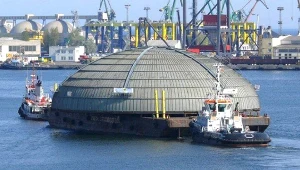 Tego giganta zbudowano w Polsce. To kopuła fińskiej elektrowni jądrowej
