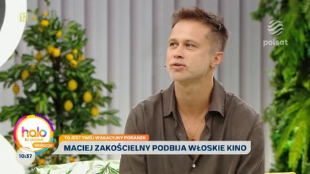 Rola znalazła go sama. Zakościelny zdradził kulisy włoskiego filmu